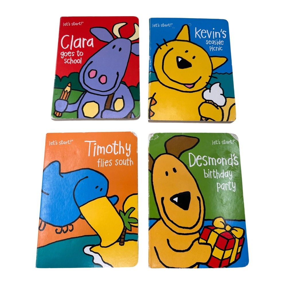 Silver Dolphin Books Todd Wayne South Board Book Lot 4 Clara Kevin Desmond